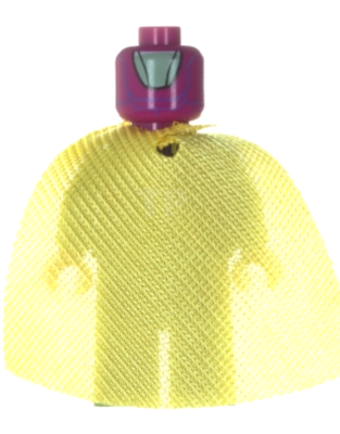 Lego Vision 76032 Dark Azure Spot on Forehead Super Heroes