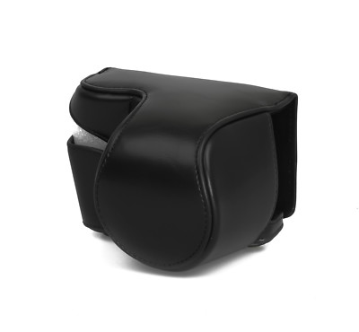 Kameratasche Etui für Sony NEX A5000 / A5100 Kunstleder Tasche schwarz CC1301a