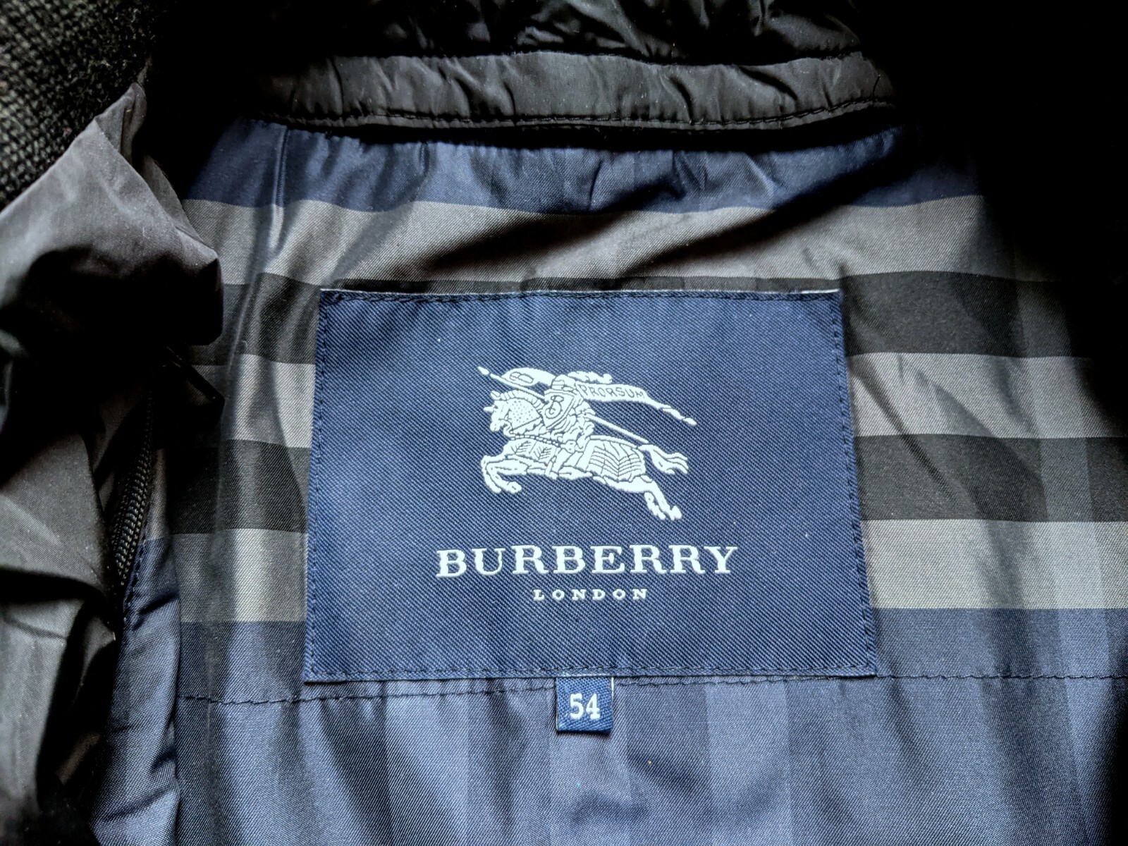 BURBERRY London Black Trench Coat Waterproof Jacket Size 54 eBay