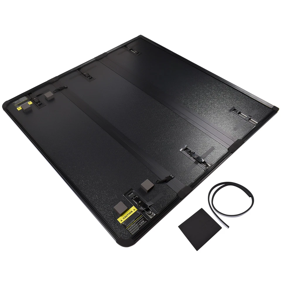 Caçamba de caminhão capa de caçamba rígida 5 pés para Toyota Tacoma 2016-2023 tripla à prova d'água - Imagem 2 de 4