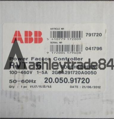 ONE ABB Power Factor Controller RVT-6