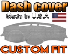 Fits 2005-2008 Jeep Grand Cherokee Dash Cover Mat Dashboard Pad Light Grey