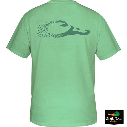 NEW DRAKE WATERFOWL DUCK HEAD LOGO T-SHIRT - SHORT SLEEVE S/S TEE SHIRT - - Picture 9 of 12
