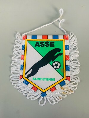 Fanion ASSE – AS Saint-Étienne – Wimpel Foot Club Français