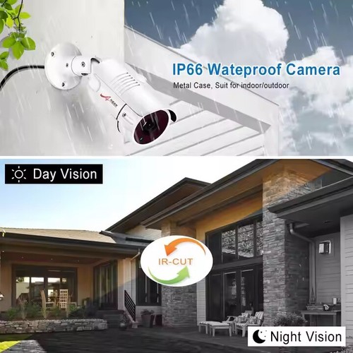 Anran 8CH 5MP Wired POE NVR Kit CCTV Security Camera System with 1TB HD - Picture 10 of 15