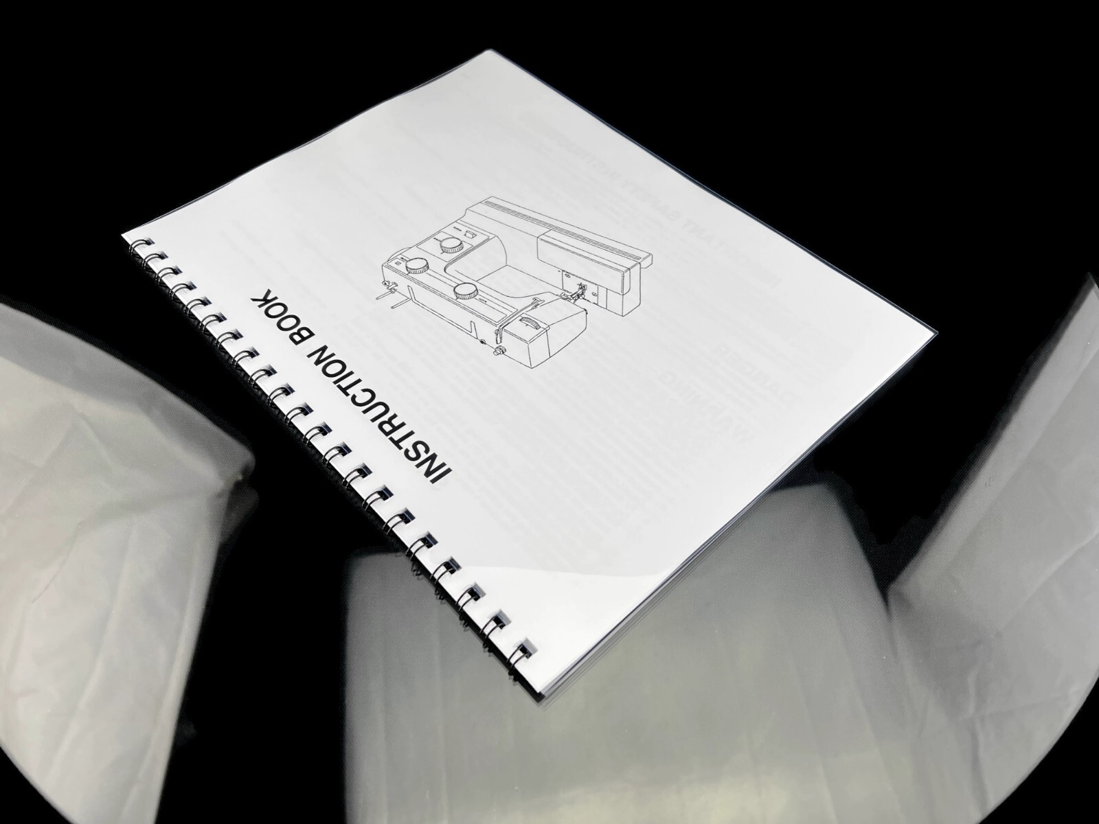 Necchi HD22 Sewing Machine Manual Instructions User Guide Reprint Copy