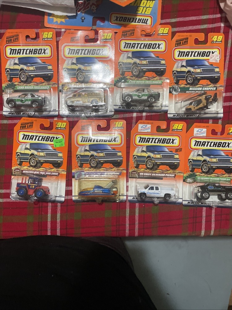 Lot Of 8 Vintage matchbox Cars #8  (READ)