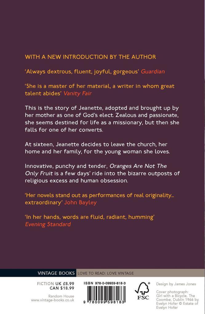 Thumbnail - Oranges Are Not The Only Fruit | Jeanette Winterson | Englisch