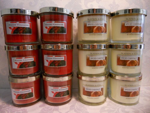 Bath Body Works 1 Wick Holiday Candles X6 *U Choose Scent*