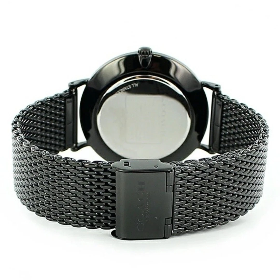 Orologio Coach Uomo Bracciale Maglia Nero 14602148