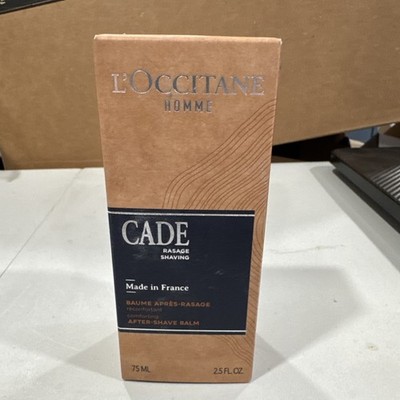 New! L'OCCITANE Cade  After Shave Balm 75ml / 2.5oz. NIB!