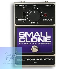 electro-harmonix Small Clone Analog Chorus Pedal Effects Unit