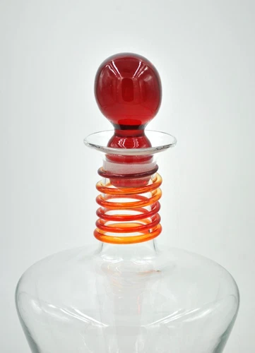 Blenko Glass Spiral Decanter - Design #3315
