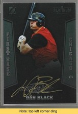 2013 Onyx Platinum Prospects Gold Ink 132/150 Dan Black #PPAU05 Auto READ 0af