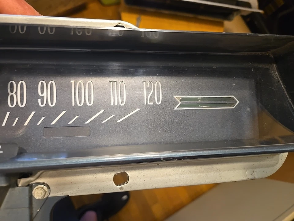 Pontiac Grand Prix Catalina Bonneville 1964-65 calibre 120 Mph grupo 0 millas fabricante original Foto 4 de 4