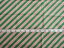 1/2 yd Cotton Fabric "Mini Candy Cane Stripe" by Michael Miller