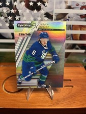 2020-21 Upper Deck Synergy FX #FX-22 Brock Boeser Canucks /749