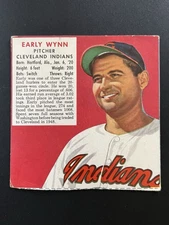 1952 Red Man Tobacco Early Wynn HOF Cleveland Indians