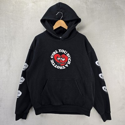 Glo Gang Girl You Such a Thottie Hoodie Mens Large Black Chief Keef Glory Boyz 