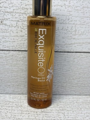 Matrix Biolage For All Hair Types EXQUISITE Moringa Oil 3.1 fl. oz No Lid