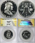 1963 50c Proof Franklin Half Dollar ANACS PF 66