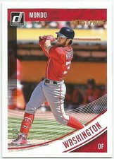 2018 Panini Donruss Variation Artist Proof BRYCE HARPER MONDO 192 #/10 Nationals