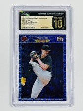 2024 LEAF PRO SET PAUL SKENES PURPLE SHIMMER /199 ROOKIE CGC PRISTINE 10
