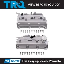 TRQ Valve Cover Set Driver & Passenger Side Fits INFINITI Nissan