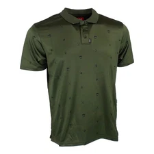CCM Hockey Short Sleeve Golf Polo Shirt Senior/Adult (OSS52C)-Green Khaki
