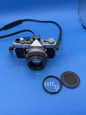 Olympus OM-1 Film Camera w / F.Zuiko Auto-S 50mm F/1.8 Lens JAPAN