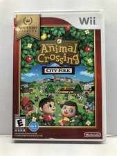 Animal Crossing: City Folk (Nintendo Wii, 2008) Complete Tested Working 