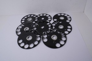 8  Original WESTERN ELECTRIC 6A DIAL FINGER WHEELS  & All in Good Condition
