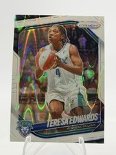 2025 Panini Prizm WNBA TERESA EDWARDS #126 White Seismic