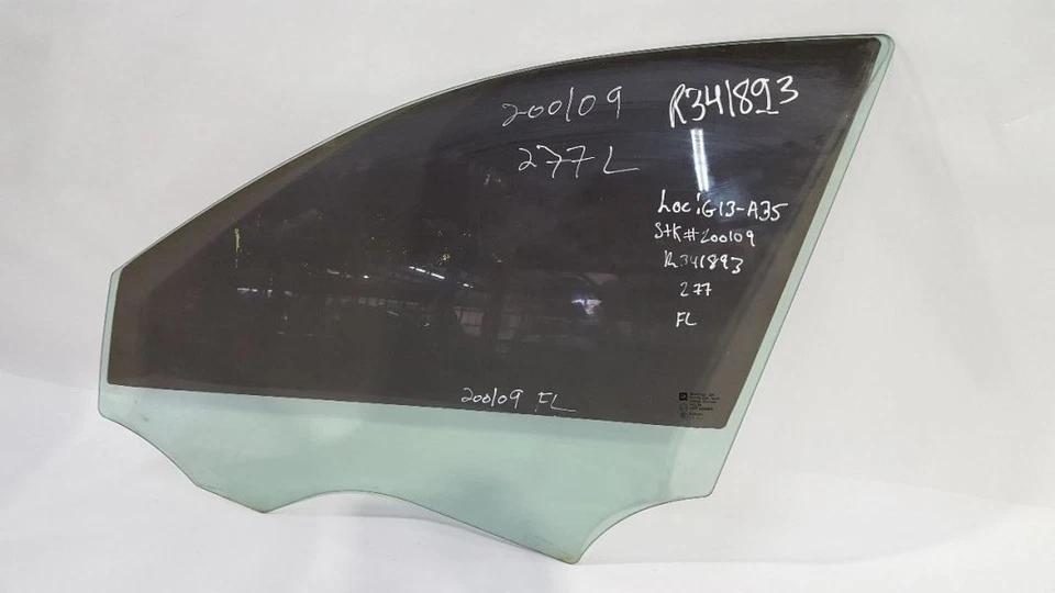 Cadillac STS 2008 2009 2010 OEM puerta delantera izquierda vidrio Foto 2 de 4