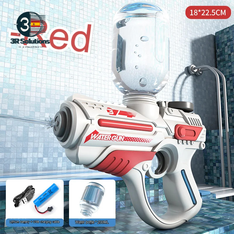 Pistola De Agua Eléctrica Niños Alta Presión Automática 2024