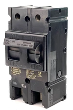 GTE Sylvania QFB24 200 Amp 2 Pole Circuit Breaker Type D Challenger 200A 2P 240V