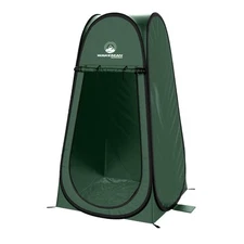 Portable Green Privacy Tent Shower Camping Changing Room Pop Up Shelter