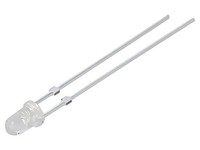 5X OSB5DA3131C Led Blau 3 Mm 4200-5800Mcd 30° Front: GewöLbt 2,9-3,4VDC 102Mw Op