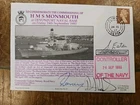 GB HMS Monmouth Signed Cover   2004  0
