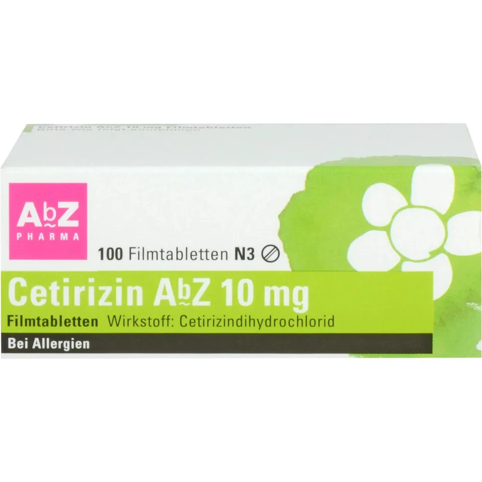 ABZ PHARMA GMBH Cetirizin Abz 10 mg Filmtabletten 100St - 06716159