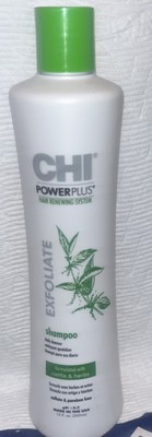 CHI PowerPlus Hair Renewing System Exfoliate Shampoo Daily Cleanser 12 oz