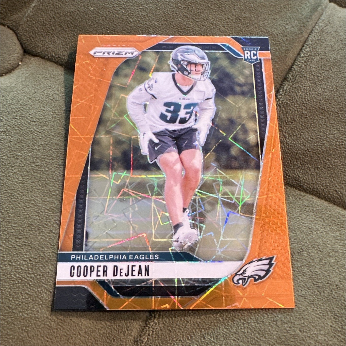 Panini Prizm Cooper DeJean Rookie Philadelphia Eagles #321 (2024)