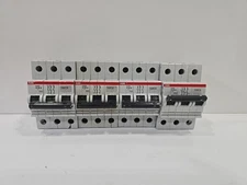 ABB S273 K 25 A 3 POLE 25 AMP 240 VAC CIRCUIT BREAKER TESTED Lot Of 4 Free S&H
