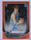 *RARE* 2025-26 Bowman Chrome Liam McNeeley Orange Shimmer Auto /25 #BCA-LM RC