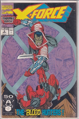 X-Force #2 #3 #4 #5 VF/NM 1991 Marvel Comics 4 Book Lot