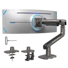 TitanLift  Heavy Duty Monitor Arm for Ultrawide Screens up to 49", Holds 40 l...
