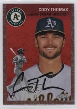 2023 Topps Chrome Platinum Anniversary 42/75 Cody Thomas #104 0nr3