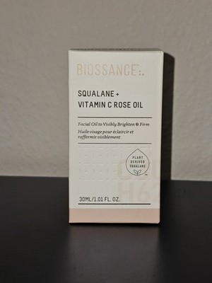 Biossance Squalane + Vitamin C Rose Oil 1.01 fl oz