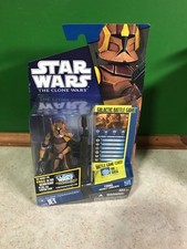 2010 Star Wars The Clone Wars Figure New NIB - CW38 Clone Commander JET
