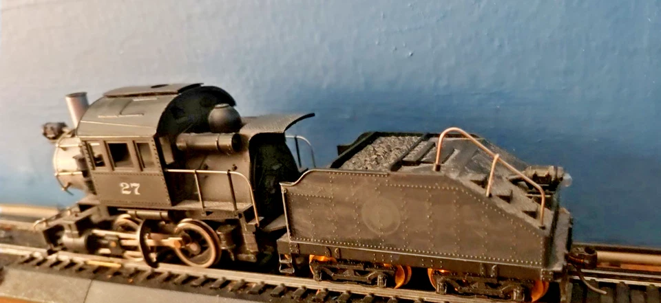 HO Scale Mantua Camel Back 0-4-0 steam locomotive No 27 - Image 3 of 4